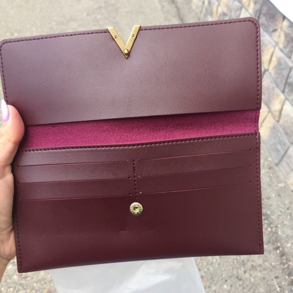 🆕 BORDEAUX Long Wallet - Picture 5 of 5
